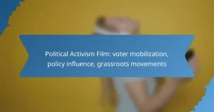 Political Activism Film: voter mobilization, policy influence, grassroots movements