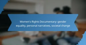 Women’s Rights Documentary: gender equality, personal narratives, societal change