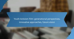 Youth Activism Film: generational perspectives, innovative approaches, future vision